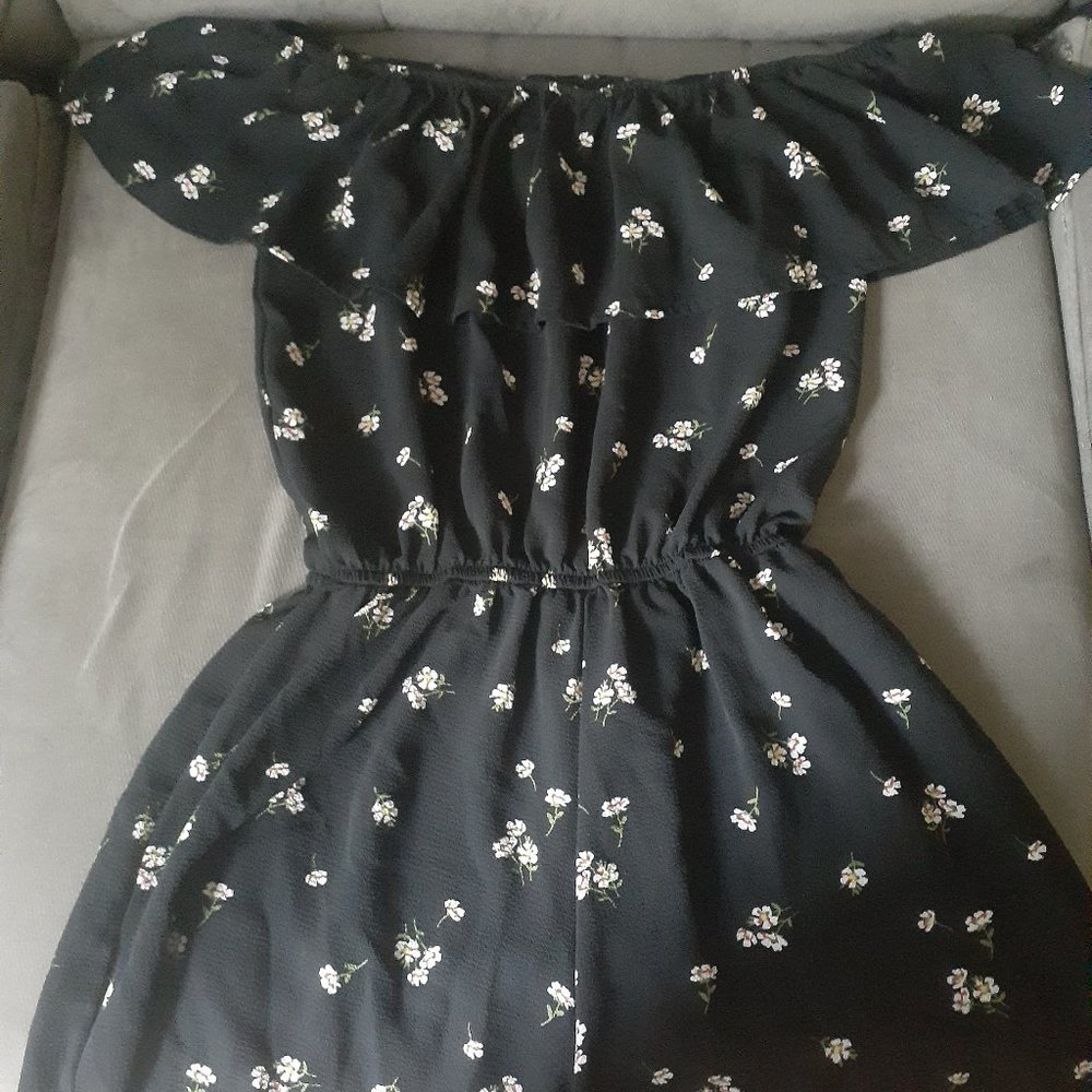 Polly&Esther Floral Print Romper